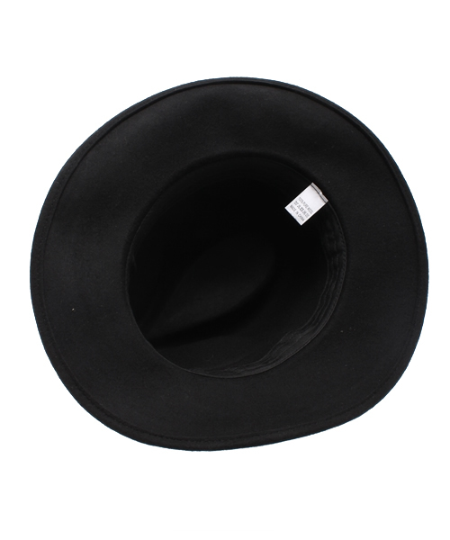 WEGO（ウィゴー）の「WEGO/ベーシックツバ広ハット（ハット・レディース・ブラック・FREE）」の6枚目の写真