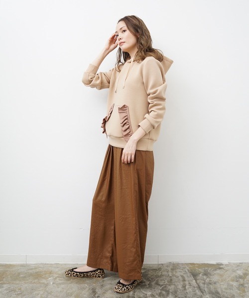 Herencia ヘレンチア フリルパーカー HERENCIA（ヘレンチア）の「ポケットフリル エアクッション