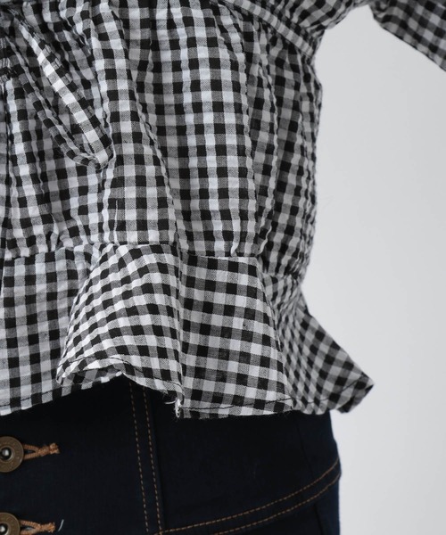 Heather（ヘザー）の「スクエアＷリボンブラウス_934234（シャツ/ブラウス・レディース・ホワイト/ブラック系その他/ブラック・FREE）」の21枚目の写真