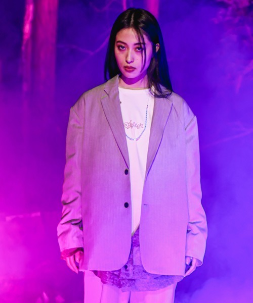 EFFECTEN(エフェクテン) tailored collar jacket メンズ - チェスター 