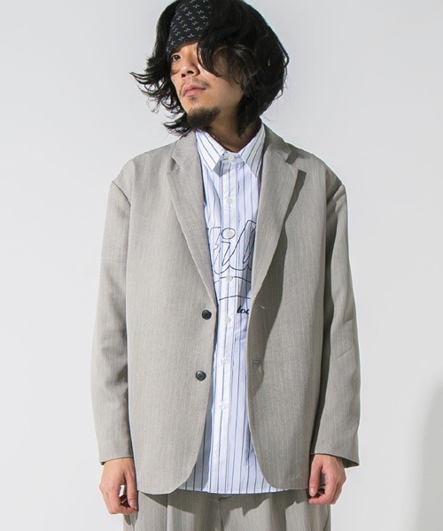 EFFECTEN(エフェクテン) tailored collar jacket メンズ - チェスター 