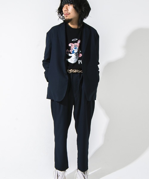 EFFECTEN(エフェクテン) tailored collar jacket メンズ - チェスター 