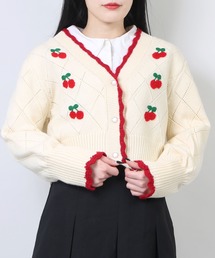 WC | WC/チェリーニットカーディガン(カーディガン/ボレロ)