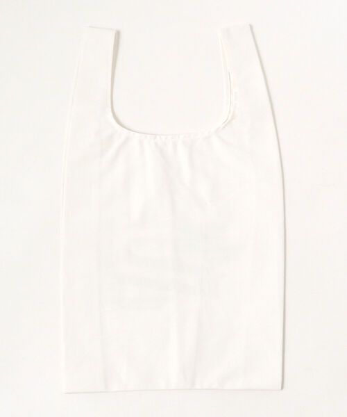 Traditional Weatherwear（トラディショナルウェザーウェア）の「Traditional Weatherwear / マルシェ バッグ ミニ パッカブル（エコバッグ/サブバッグ・メンズ・ホワイト/ネイビー/チャコールグレー・ONE SIZE）」の7枚目の写真