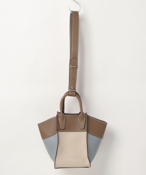 MONO　COMME CA（モノコムサ）の「２Wayバッグ（ハンドバッグ・レディース・ブラック/ベージュ/ブラウン・FREE）」の15枚目の写真