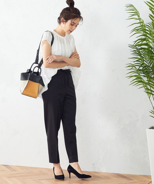 MONO　COMME CA（モノコムサ）の「２Wayバッグ（ハンドバッグ・レディース・ブラック/ベージュ/ブラウン・FREE）」の12枚目の写真