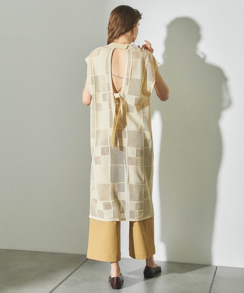 PUBLIC TOKYO(パブリックトウキョウ)の「クールチノ(チノパンツ・レディース・ホワイト/ベージュ/レッド・1/2)」の17枚目の写真