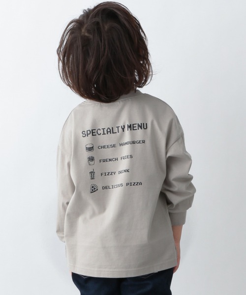 GLOBAL WORK（グローバルワーク）の「【キッズ】ヘビロッTEEグラフィック/929328（Tシャツ/カットソー・キッズ・ホワイト系その他2/ブラック/アイボリー/ライトベージュ/ホワイト系その他3/オフホワイト・160cm/150cm/130cm/110cm/120cm/100cm/140cm）」の5枚目の写真