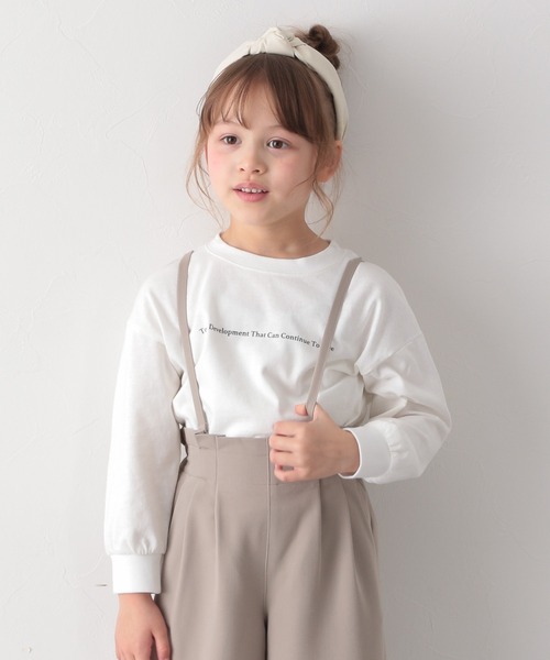 GLOBAL WORK（グローバルワーク）の「【キッズ】ヘビロッTEEグラフィック/929328（Tシャツ/カットソー・キッズ・ホワイト系その他2/ブラック/アイボリー/ライトベージュ/ホワイト系その他3/オフホワイト・160cm/150cm/130cm/110cm/120cm/100cm/140cm）」の2枚目の写真