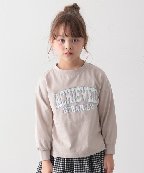 GLOBAL WORK（グローバルワーク）の「【キッズ】ヘビロッTEEグラフィック/929328（Tシャツ/カットソー・キッズ・ホワイト系その他2/ブラック/アイボリー/ライトベージュ/ホワイト系その他3/オフホワイト・160cm/150cm/130cm/110cm/120cm/100cm/140cm）」の6枚目の写真
