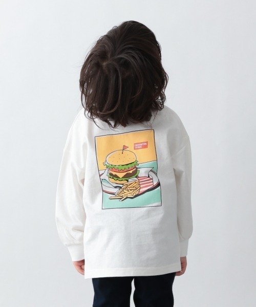 GLOBAL WORK（グローバルワーク）の「【キッズ】ヘビロッTEEグラフィック/929328（Tシャツ/カットソー・キッズ・ホワイト系その他2/ブラック/アイボリー/ライトベージュ/ホワイト系その他3/オフホワイト・160cm/150cm/130cm/110cm/120cm/100cm/140cm）」の3枚目の写真