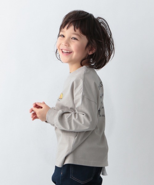 GLOBAL WORK（グローバルワーク）の「【キッズ】ヘビロッTEEグラフィック/929328（Tシャツ/カットソー・キッズ・ホワイト系その他2/ブラック/アイボリー/ライトベージュ/ホワイト系その他3/オフホワイト・160cm/150cm/130cm/110cm/120cm/100cm/140cm）」の18枚目の写真