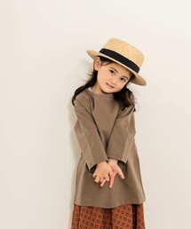 URBAN RESEARCH DOORS（アーバンリサーチドアーズ）の「8分袖スリットチュニック(KIDS)（Tシャツ/カットソー・キッズ）」