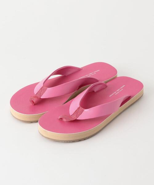 green label relaxing（グリーンレーベルリラクシング）の「◆SC フラット トング サンダル (1cmヒール)（サンダル・レディース・ブラック/ベージュ/ピンク/ライム・S/M/L）」の4枚目の写真
