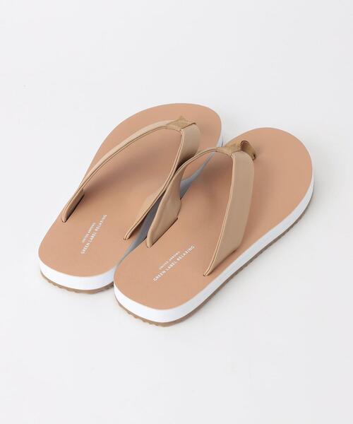 green label relaxing（グリーンレーベルリラクシング）の「◆SC フラット トング サンダル (1cmヒール)（サンダル・レディース・ブラック/ベージュ/ピンク/ライム・S/M/L）」の10枚目の写真