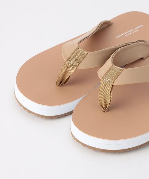 green label relaxing（グリーンレーベルリラクシング）の「◆SC フラット トング サンダル (1cmヒール)（サンダル・レディース・ブラック/ベージュ/ピンク/ライム・S/M/L）」の9枚目の写真