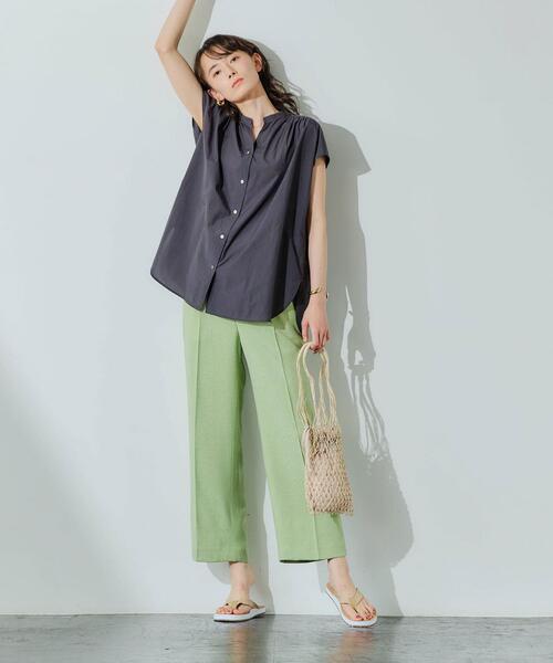 green label relaxing（グリーンレーベルリラクシング）の「◆SC フラット トング サンダル (1cmヒール)（サンダル・レディース・ブラック/ベージュ/ピンク/ライム・S/M/L）」の13枚目の写真