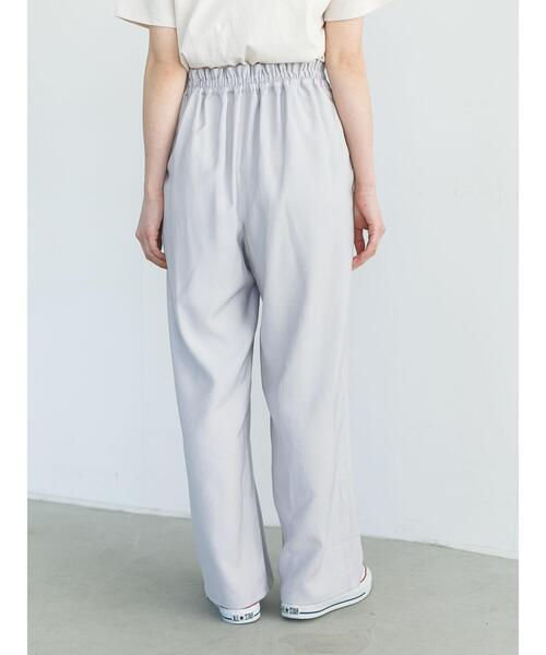SLURR(スラ―)の「フラップデザインタックストレートパンツ(その他パンツ・レディース・ライトブルー/モカ/ライトグレー系1・FREE)」の21枚目の写真