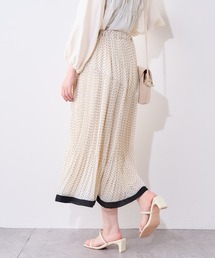 natural couture | ドットアシメプリーツスカート(スカート)