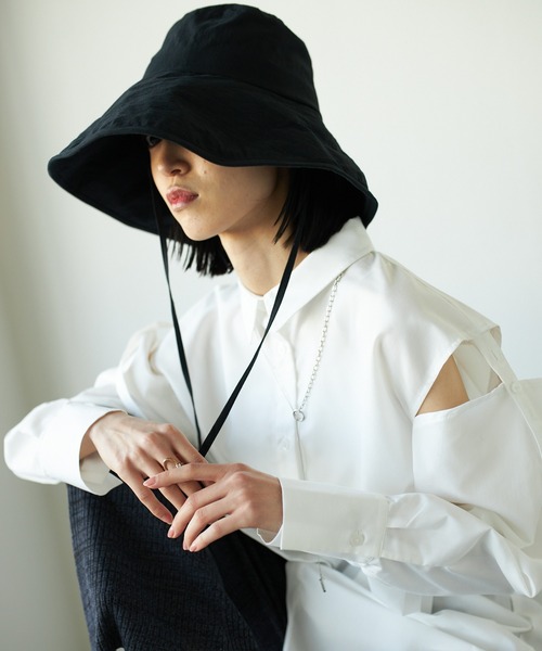 VACANCY（ヴァカンシー）の「カジュアルハット（ハット・レディース・ブラック/ナチュラル・FREE）」の18枚目の写真