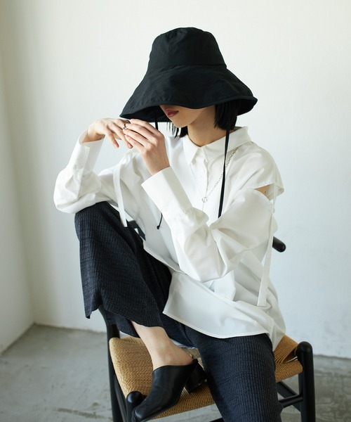 VACANCY（ヴァカンシー）の「カジュアルハット（ハット・レディース・ブラック/ナチュラル・FREE）」の16枚目の写真