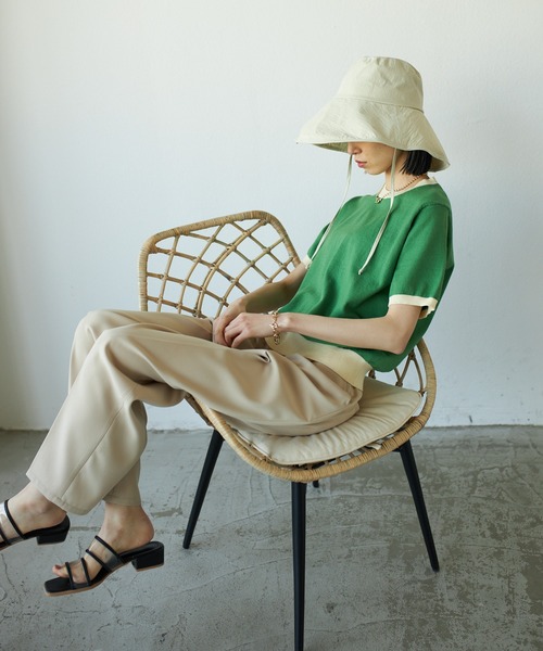 VACANCY（ヴァカンシー）の「カジュアルハット（ハット・レディース・ブラック/ナチュラル・FREE）」の11枚目の写真