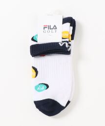 【FILA GOLF/フィラゴルフ】 靴下 ゴルフウェア アンクルソックス くるぶし 抗菌消臭 レディース 23cm 24cm 25cm