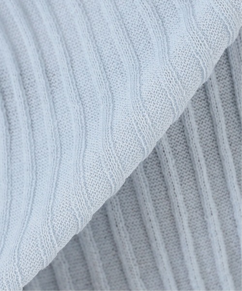 SLOBE IENA（スローブイエナ）の「ドライビスコースロングカーディガン【手洗い可能】◆（カーディガン/ボレロ・レディース・ベージュ/サックスブルー・FREE）」の12枚目の写真