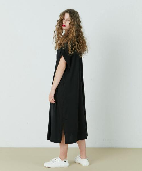 FRAPBOIS（フラボア）の「プリッツOP（ワンピース・レディース・ブラック/カーキ・1）」の22枚目の写真