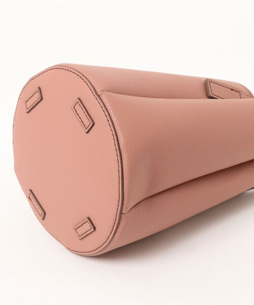 Doux archives（ドゥアルシーヴ）の「ＳＨＯＰフェイクレザーパネルバッグ（トートバッグ・レディース・ピンクベージュ/ミント・FREE）」の6枚目の写真