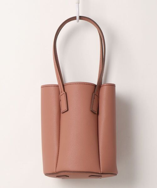 Doux archives（ドゥアルシーヴ）の「ＳＨＯＰフェイクレザーパネルバッグ（トートバッグ・レディース・ピンクベージュ/ミント・FREE）」の10枚目の写真