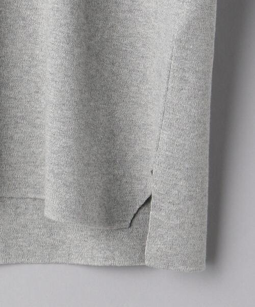 UNITED ARROWS（ユナイテッドアローズ）の「＜BATONER（バトナー）＞ 32G スムース ニット Tシャツ（ニット/セーター・メンズ・ホワイト/ライトグレー/ダークブラウン・1/2/3）」の22枚目の写真