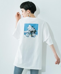 別注 uta088 コラボ オーバーサイズ バックプリント TEE