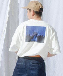 別注 uta088 コラボ オーバーサイズ バックプリント TEE