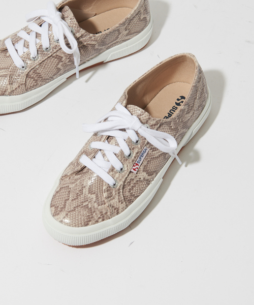 SUPERGA（スペルガ）の「★SUPERGA/2750 レースアップスニーカー(スネーク)（スニーカー・レディース・その他・38/39/36/37/35）」の2枚目の写真
