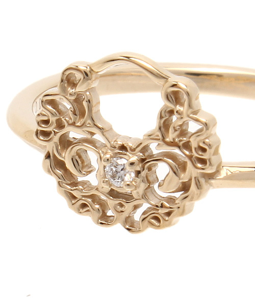 agete（アガット）の「K10リング（10144111056）（リング）」 - WEAR