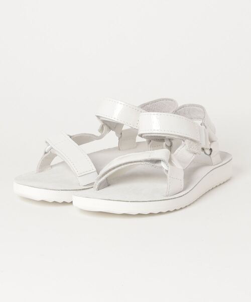 セール Teva シューズ W Original Teva テバ のファッション Patent Patent W Wht サンダル Universal