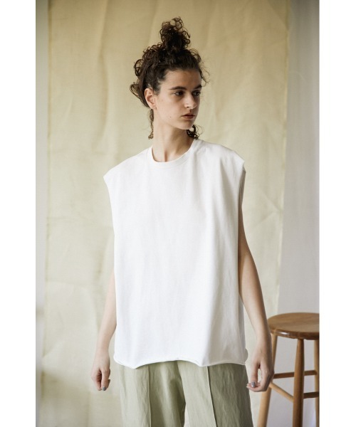 High トップス Twist Cut Black Twist Moussy ブラックバイマウジー のタンクトップ High Moussy ブラックバイ マウジー のファッション By Tank ハイツイストカットタンク タンクトップ メール便送料無料