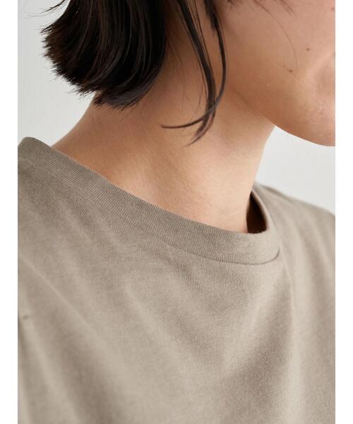 earth music&ecology（アースミュージックアンドエコロジー）の「Iラインスリーブレスカットワンピース　＊（ワンピース・レディース・グレイッシュベージュ/ピンク系その他2/ブルーグリーン/チャコールグレー/ダークブラウン・FREE）」の17枚目の写真