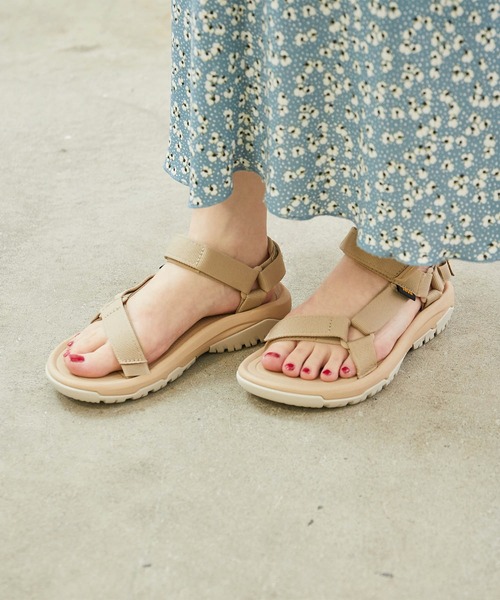 Teva（テバ）の「【WEB限定カラー:グリーン】【Teva】 テバ HURRICANE XLT2（サンダル・レディース・ベージュ/グリーン/ブラック・23.0cm/24.0cm）」の3枚目の写真