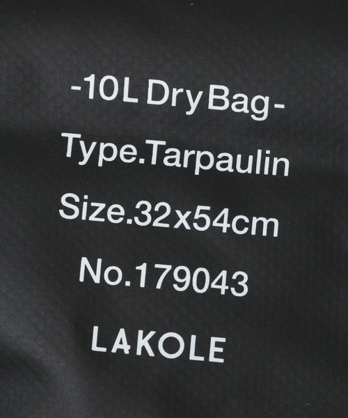 LAKOLE（ラコレ）の「【21DRY】ドライバッグ / 943212（ショルダーバッグ・レディース・アイボリー/ブラック/桜/グレー・FREE）」の13枚目の写真