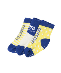 X-girl Stages | 3-PIECE SOCKS NAME TAG(ソックス/靴下)