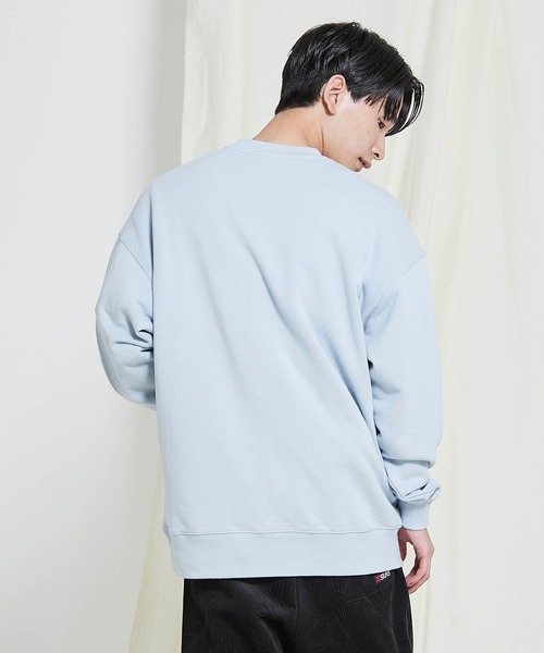 SILAS（サイラス）の「PRINT BIG SWEATSHIRT SLICE LOGO（スウェット・メンズ・オフホワイト/ブラック/ブルー/ネイビー・SMALL/MEDIUM/LARGE/X-LARGE）」の15枚目の写真