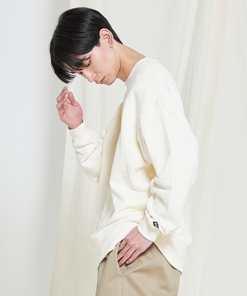 SILAS（サイラス）の「PRINT BIG SWEATSHIRT SLICE LOGO（スウェット・メンズ・オフホワイト/ブラック/ブルー/ネイビー・SMALL/MEDIUM/LARGE/X-LARGE）」の18枚目の写真