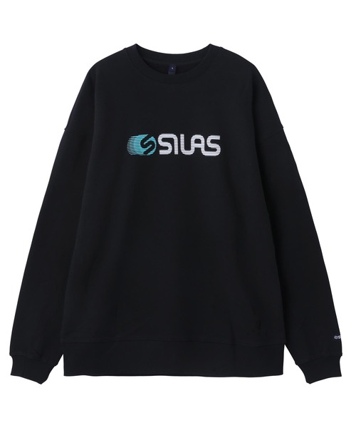 SILAS（サイラス）の「PRINT BIG SWEATSHIRT SLICE LOGO（スウェット・メンズ・オフホワイト/ブラック/ブルー/ネイビー・SMALL/MEDIUM/LARGE/X-LARGE）」の19枚目の写真