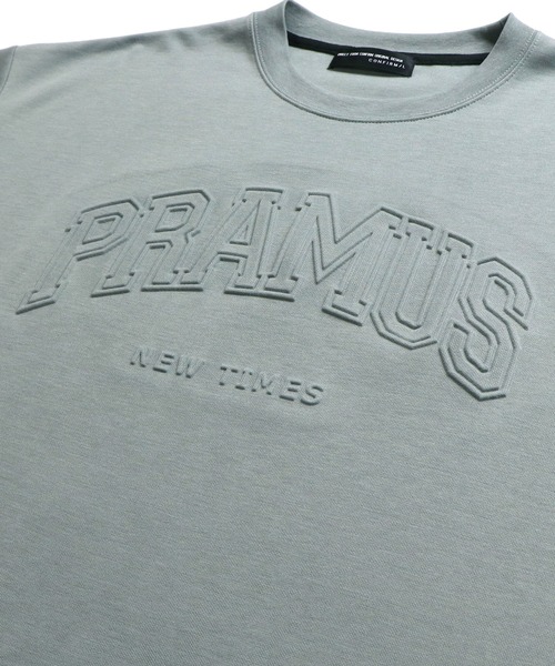 Confirm(コンファーム)の「Confirm / コンファーム カレッジロゴ エンボスビッグTシャツ(Tシャツ/カットソー・メンズ・チャコールグレー/ブラック/ベージュ/グレー/アイボリー/ミント・M/L)」の17枚目の写真