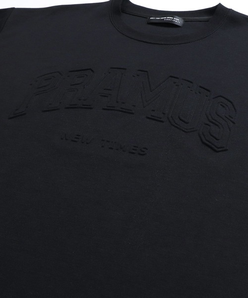 Confirm(コンファーム)の「Confirm / コンファーム カレッジロゴ エンボスビッグTシャツ(Tシャツ/カットソー・メンズ・チャコールグレー/ブラック/ベージュ/グレー/アイボリー/ミント・M/L)」の9枚目の写真