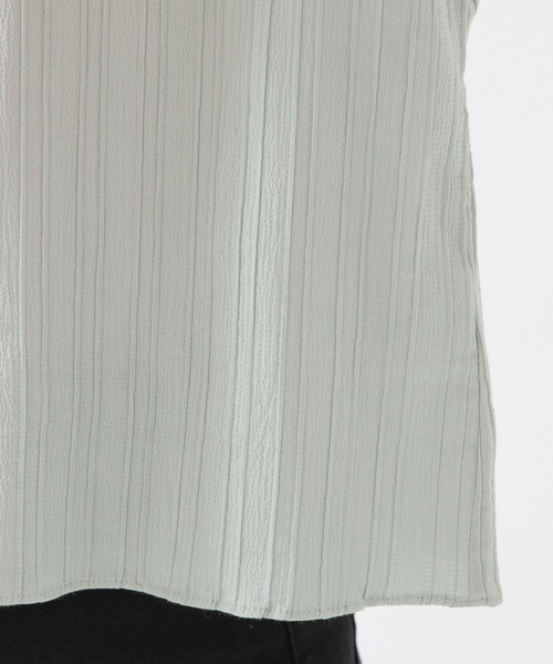 ALAND(エーランド)の「3.3Field Trip/FRILL BLOUSE 2951474(シャツ/ブラウス・レディース・ライトブルー/アイボリー・FREE)」の5枚目の写真