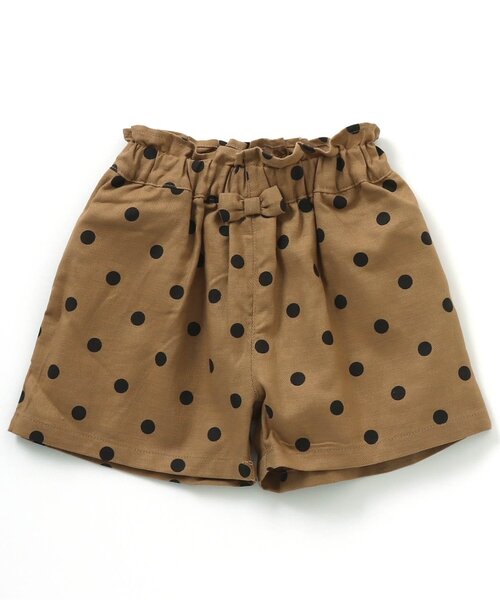 BREEZE（ブリーズ）の「ドットショートパンツ（その他パンツ・キッズ・オフホワイト/ブラウン・100/130/140/110/90/80/120）」の9枚目の写真