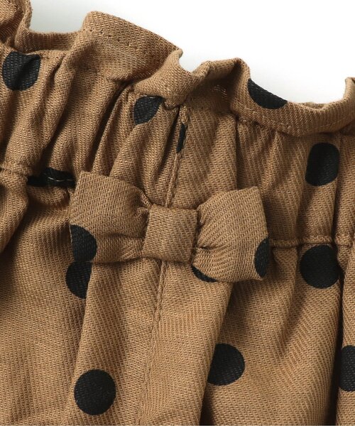 BREEZE（ブリーズ）の「ドットショートパンツ（その他パンツ・キッズ・オフホワイト/ブラウン・100/130/140/110/90/80/120）」の13枚目の写真